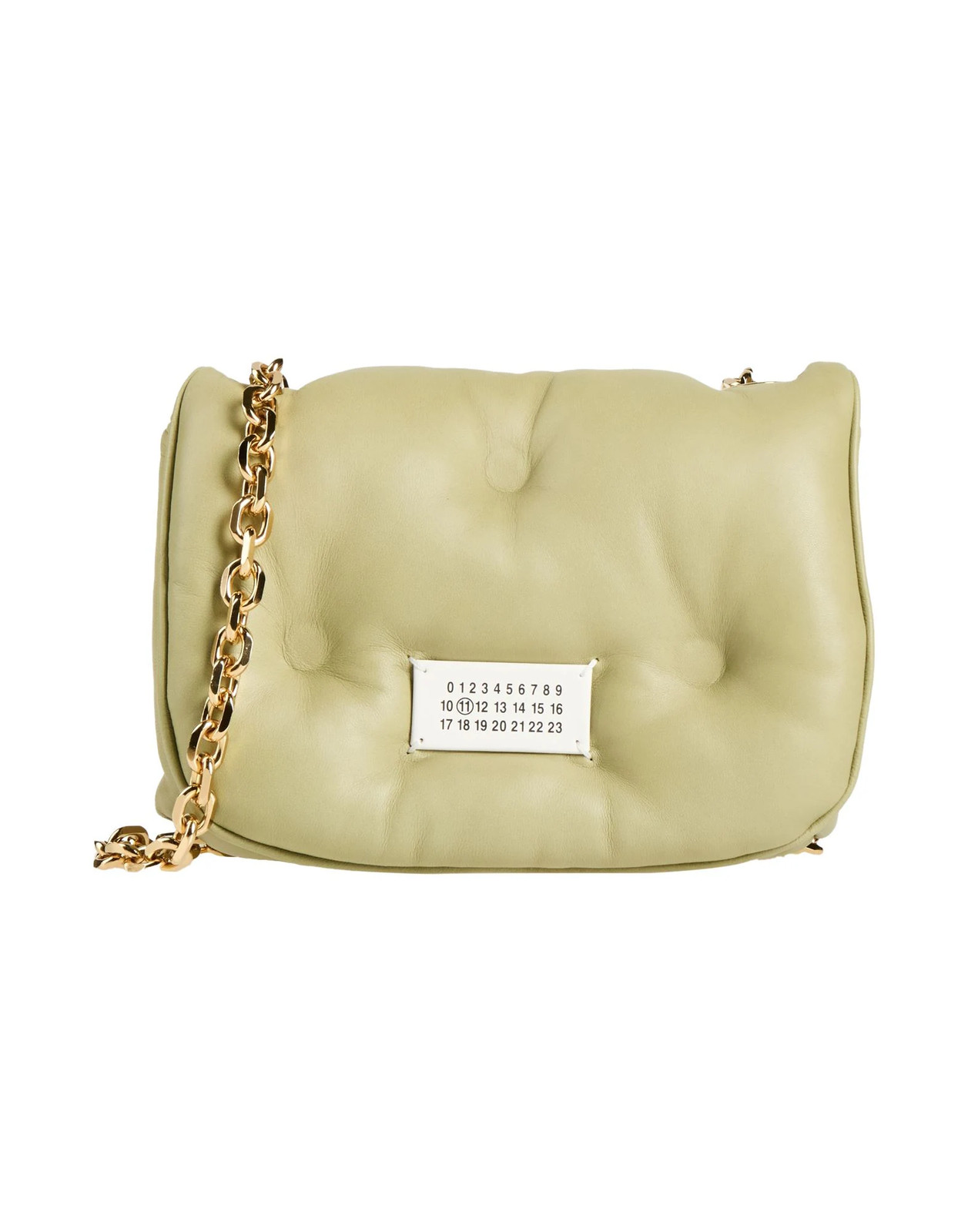 Maison Margiela - Women - Leather Cross-body bag - Sage green 277990₽