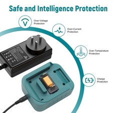 For Makita 18V Battery Cordless Oscillating Multi Tool 6 SPEED with Accessories