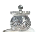 Vintage Waterford Crystal Jam/Condiment Jar, 4”