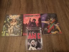 Dylan Dog 350 + Orfani + Morgan Lost + Cartoline Puzzle Variant Lucca 2015 Nuovo