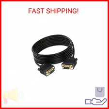 Cables Direct Online 10FT SVGA Monitor Cable - Male to Male VGA to VGA 1080P for