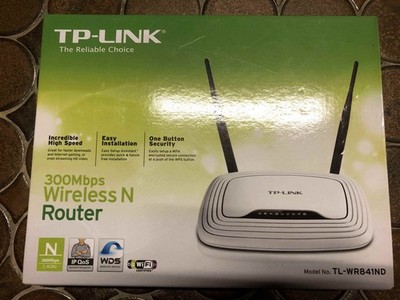 TP-LINK TL-WR841ND 300 Mbps 4-Port-Router für pfSense Firewall