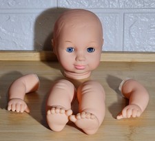 Piezas de muñeca bebé vintage | cabeza, brazos y piernas | para fabricación y reparación de muñecas