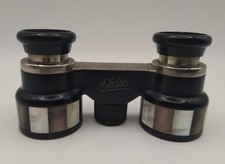 G. Rodenstock -München- ELDIS Opernglas / Theaterglas Perlmutt-schwarz-silber