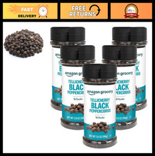 Whole Black Peppercorns - Tellicherry, 3.5 Oz Pack of 5 - Premium Spice for Co