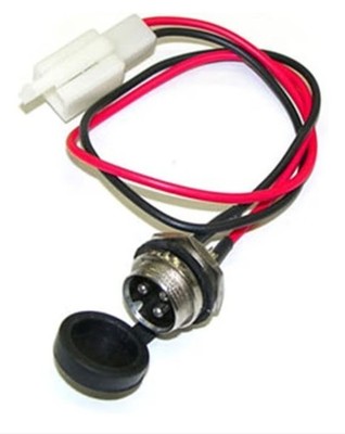 3 Prong 2 Wire Charger Port for Razor Dirt Quad / Dirt Rocket MX350 / Scooter