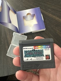 NEOGEO Neo Geo Pocket Color Game Dark Arms Beast Buster 1999 Case & Game Only