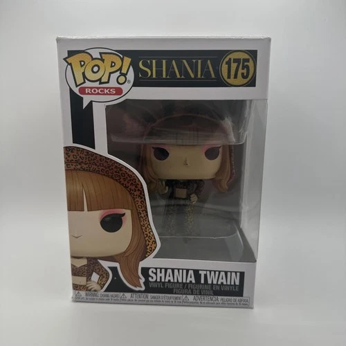 Funko Pop! Rocks Shania Twain #175 Vinyl Figure In Box - Pop Rocks