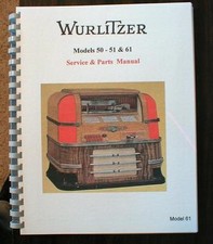 Wurlitzer Jukebox Models 50,51& 61 Manuale di servizio