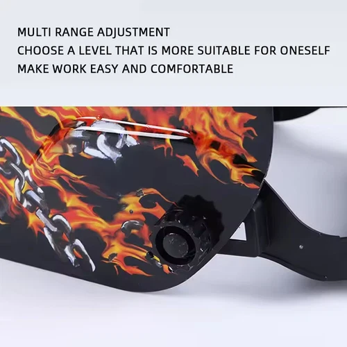 NEW True color Solar Auto Darkening Welding Helmet Arc Tig Mig Grinding Hood - Picture 7 of 11