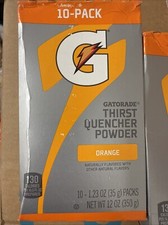 Gatorade Thirst Quencher Powder 80 Pack, Orange Read BB 
