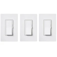 Diva LED+ Dimmer Switch w/Wallplate for Dimmable LED Bulbs, 150-Watt/Single-Pole