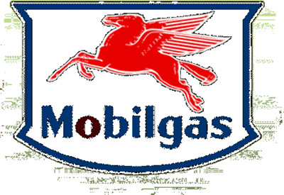 Miller Engineering 9025 Mobile Mobilgas Flying Pegasus Flashing Neon Window Sign