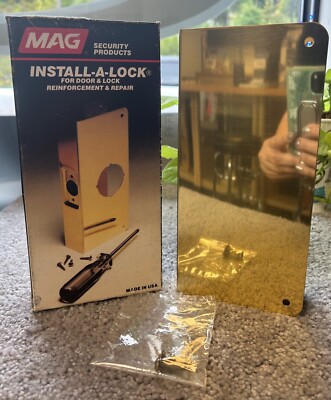 MAG Install-A-Lock Wrap Around for Door & Lock Reinforcement & Repair (30-PB)