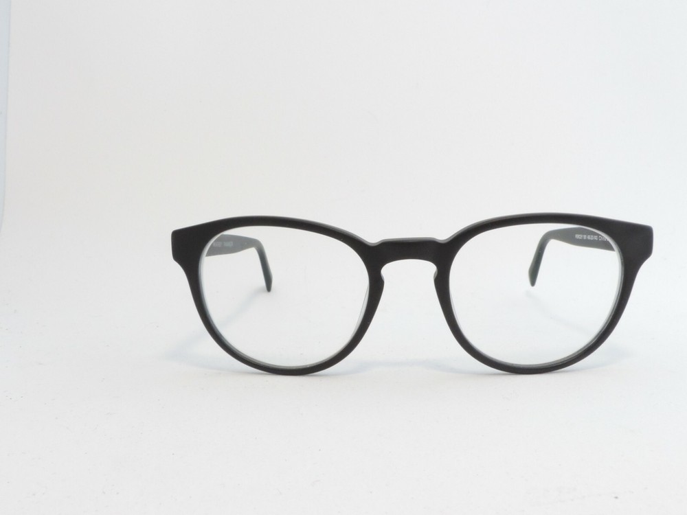 Warby Parker Percey Jet Black Matte Eyeglass Frames 48-20-140