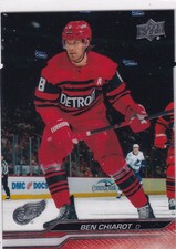 BEN CHIAROT   23-24  UPPER DECK SERIES 1   CLEAR CUT BASE # 65   ACETATE