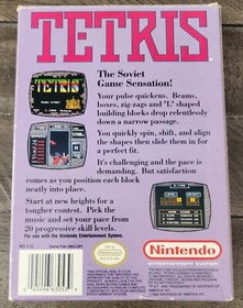 Tetris vintage (Nintendo NES) con caja probada 