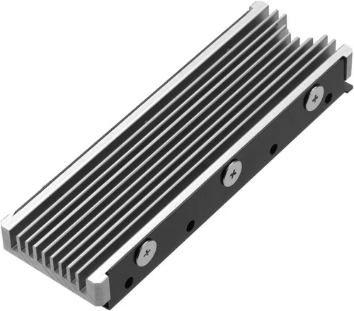NVMe Heatsinks for M.2 2280mm SSD Double-Sided Cooling Design（Silver）