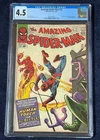Amazing Spider-Man #21 (Feb 1965) ✨Graded 4.5 CREAM TO O-W Pages by CGC ✔ Torch