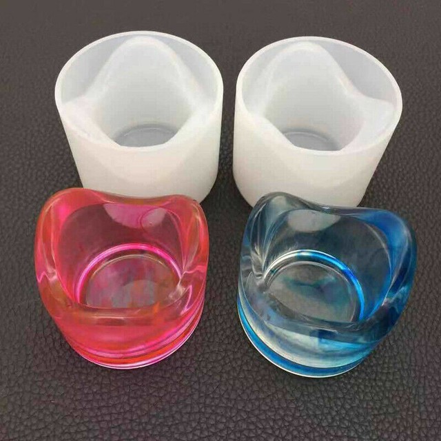 Silicone Tea Light Candle Holder Mold Resin Making Epoxy Mould Casting