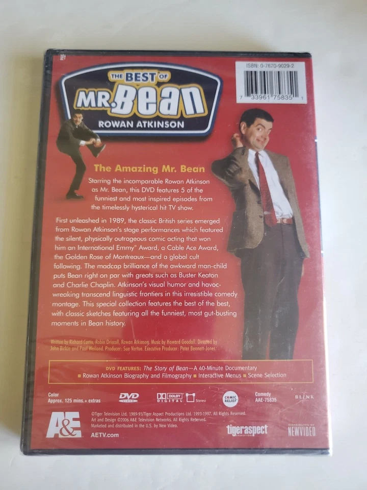 The Best of Mr. Bean DVD Brand New Sealed 2006 A&E - Image 2 of 2