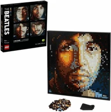 LEGO Art The Beatles 31198 Collectible Creative Canvas Wall Art Building Kit New