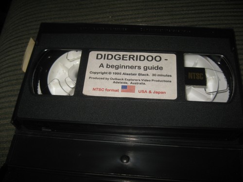 Didgeridoo - A Beginner's Guide (1995) VHS Australia aborigine music tested - Picture 3 of 3