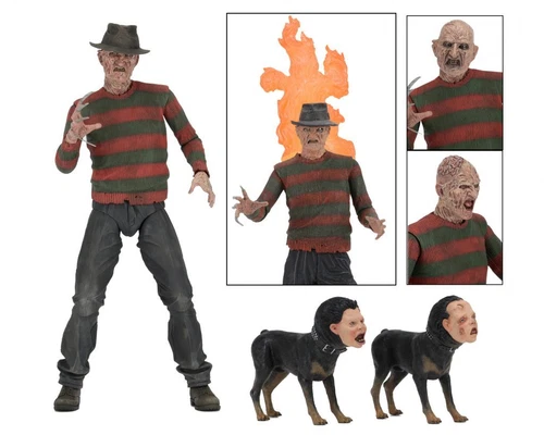 Figura de acción NECA Ultimate Freddy Krueger (NOES Parte 2 Freddys Revenge) 7" 2020 - Imagen 7 de 9