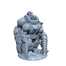 Ironcald the Battlebuilt Goliath | Clockwork Goliath | Marut Miniature for Table
