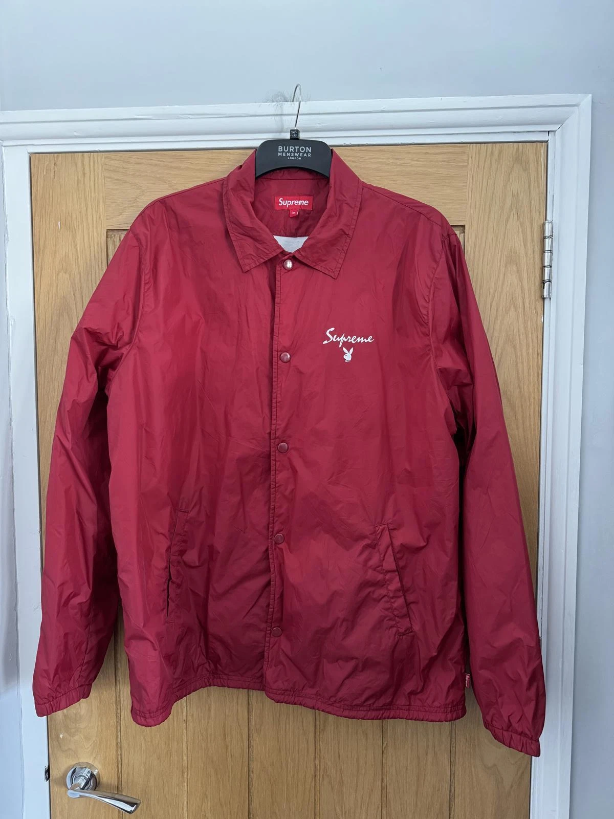 Veste rouge Supreme x Playboy   Taille XL 