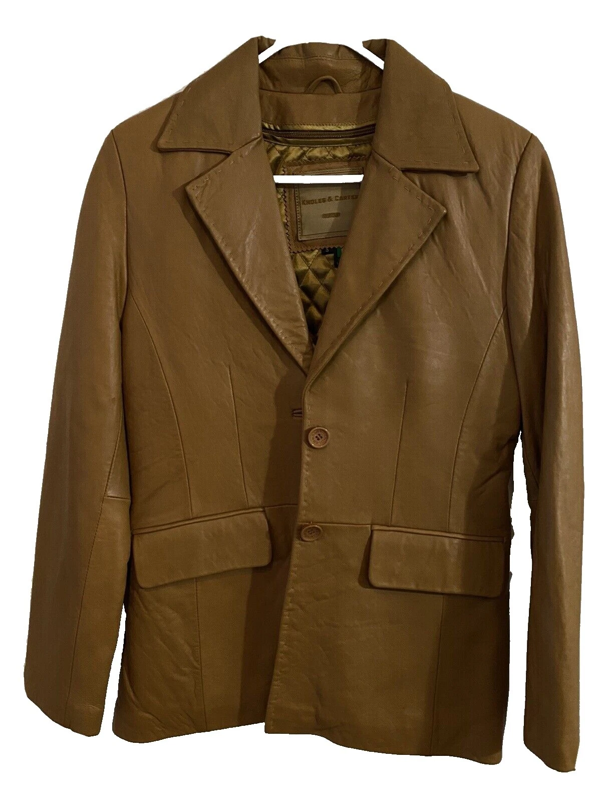 棕色诺尔斯和卡特标准码外套、夹克、背心女