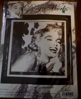SU25 NEW DESIGN WORKS ''STARLET'' #2954 MARILYN MONROE COUNTED CROSS STITCH