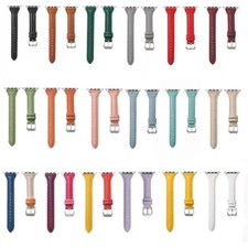 Women Slim Leather Band Strap for Apple Watch 11 10 9 8 7 6 SE 41/44/42/45/46mm