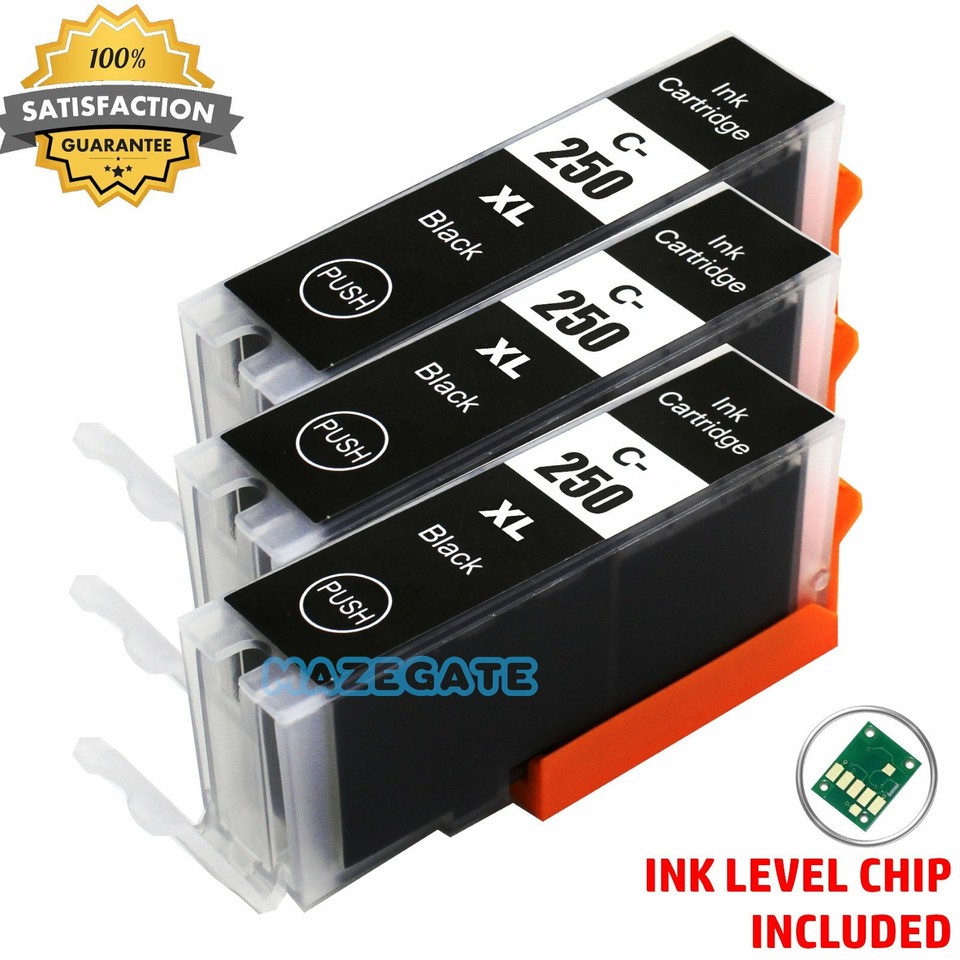 Canon Mx725 2 Cartucce D'inchiostro Nero PGI-250XL Per Stampanti Canon Pixma MG5420, MG5520, MG6320, MX722, MX922 PGI-250XL Cartuccia Nera - Foto 7