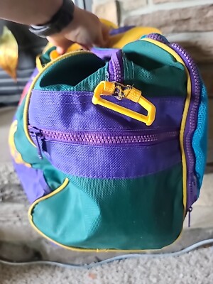 Vintage 1996 Atlanta Olympic USA Carry-all Travel Retro 90s Duffel