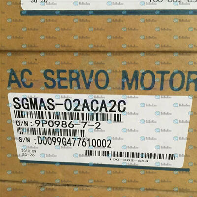 1PCS NEW YASKAWA SERVO MOTOR SGMAS-02ACA2C