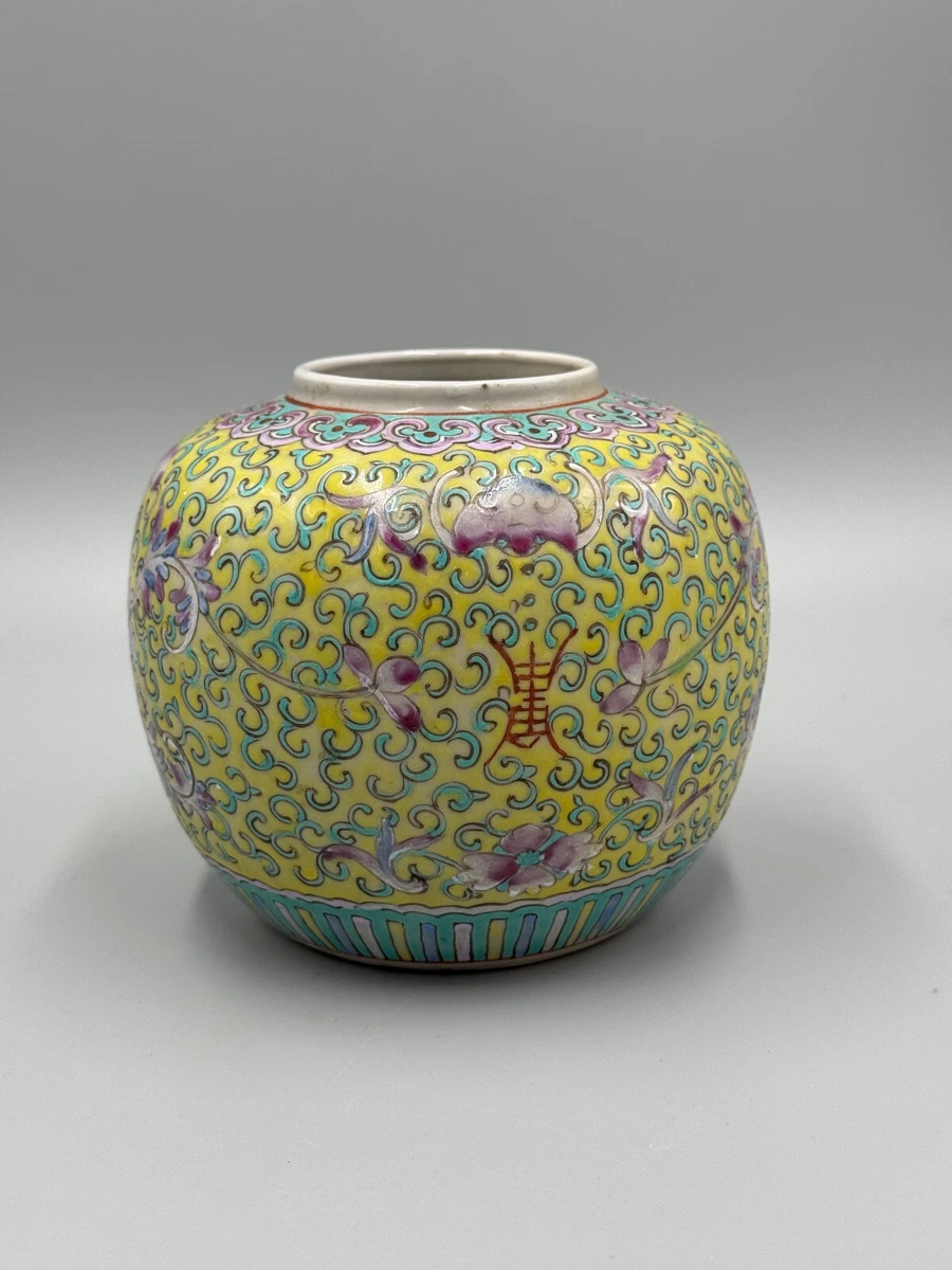 陶瓷粉红色1900-1940 中国古董花瓶| eBay