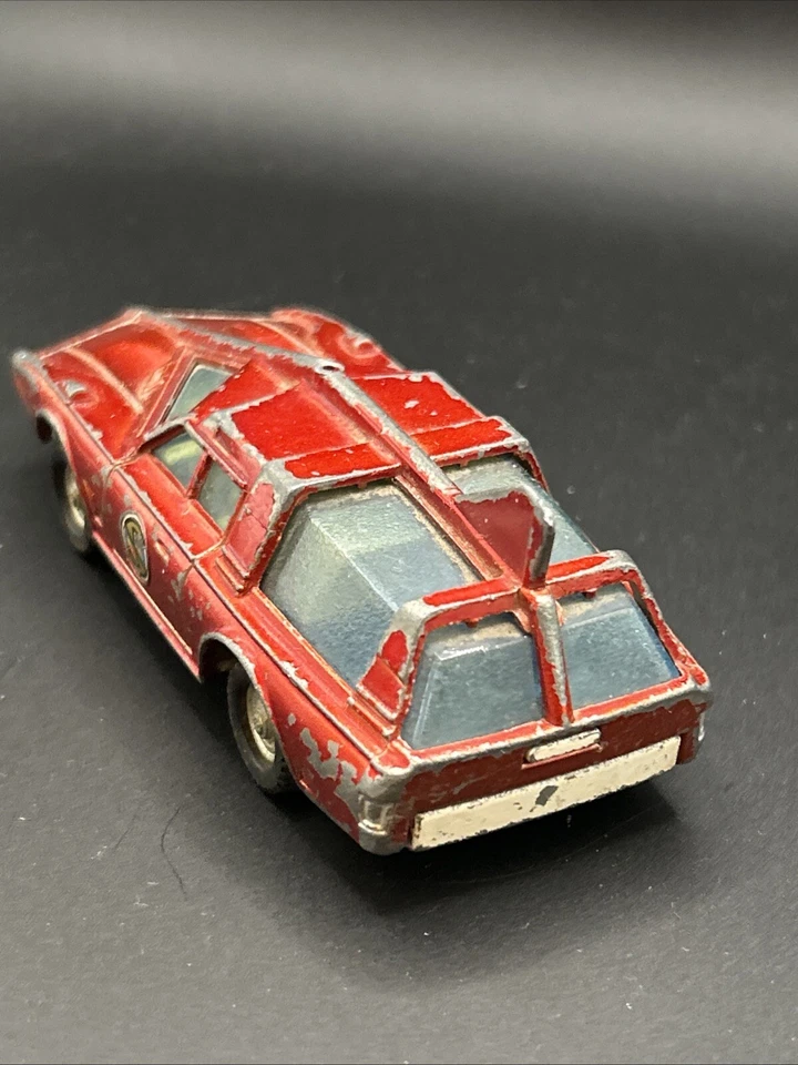 CAPITÁN ESPECTRO ESCARLATA PATRULLA COCHE DINKY TOYS MECCANO LTD MODELO FUNDIDO A PRESIÓN #103 Foto 3 de 4