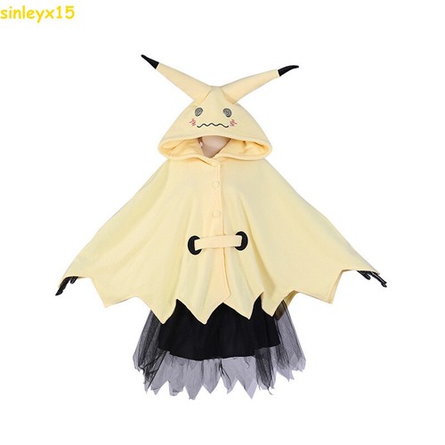 Anime Mimikyu Cosplay Costume Long Sleeve Cute Hooded Cape Cloak Cute Gifts - Picture 6 of 8