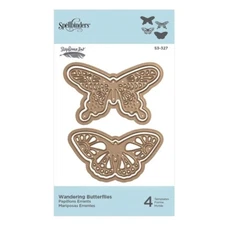 Spellbinders Designer Series Die ~ WANDERING BUTTERFLIES ~ S3-327