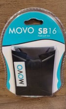 MOVO Universal Mini Soft Box Flash Diffuser with 6 color gels SB16