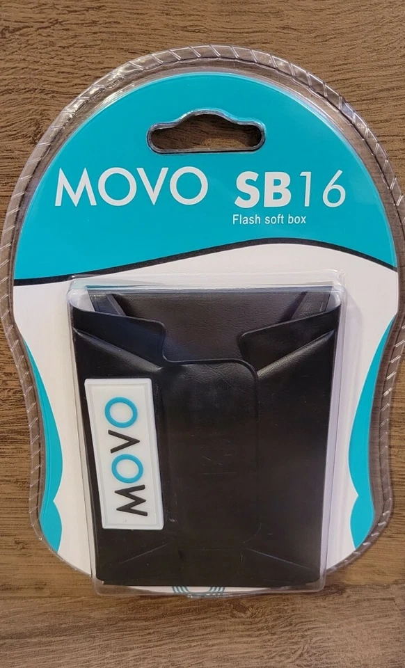 (1 Qty) MOVO SB16 Universal Mini SoftBox Flash Diffuser with 6 color gels - Image 3 of 3