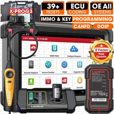 Launch X431 IMMO ELITE PLUS PRO 5 Key Programming Full System Diagnostic Scanner
