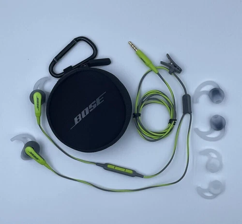 Bose Soundsport Wired 3.5mm Jack Earphones In-ear Sporting Headphones For Ios - Picture 1 of 7