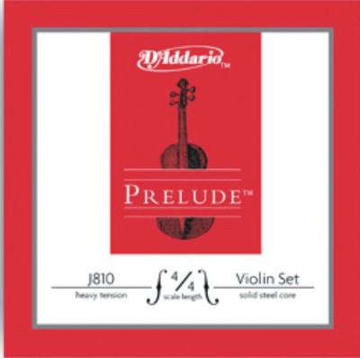 D'ADDARIO J810 Prelude Violinsaiten-Set, 4/4 Scale, Heavy Tension