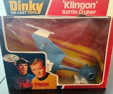 Dinky Toys 357 Klingon Battle Cruiser Vintage Star Trek Enterprise