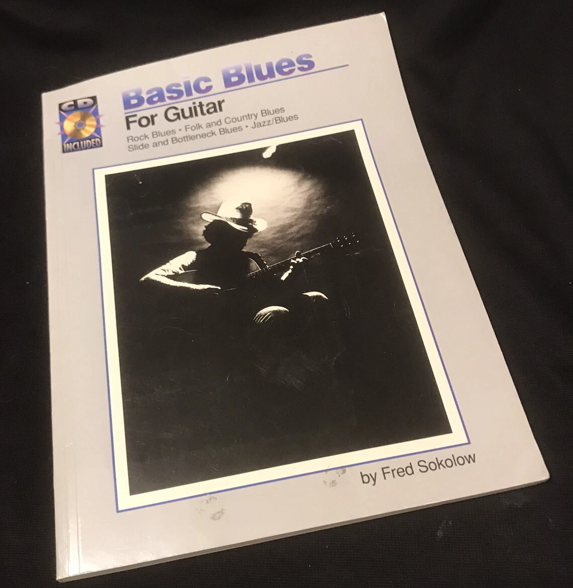 Basic Blues for Guitar Book plus CD by Fred Sokolow