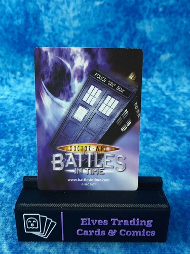 Tarjeta coleccionable Doctor Who Battles in Time 3: Invader única CCG de Topps 2007 - Imagen 320 de 402