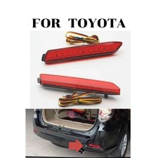 Pair Toyota Fortuner 2012-2014 Tail Led Rear Bumper Reflectors Light Pair Toyota Fortuner 2012-2014 Tail Led Rear Bumper Reflectors Light