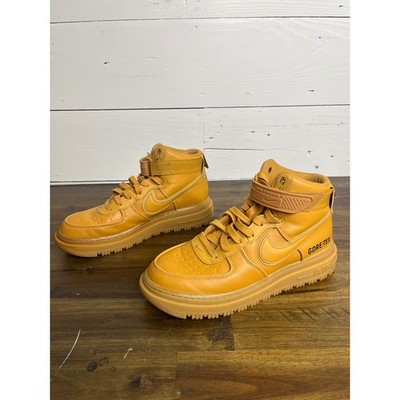 Nike Air Force 1 High Gore-Tex Wheat Flax Gum CT2815-200 Men's Size 8